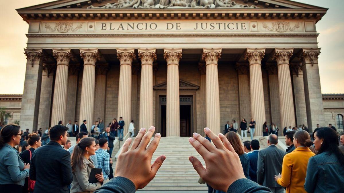 Cómo las instituciones fortalecen la idea de justicia y nación